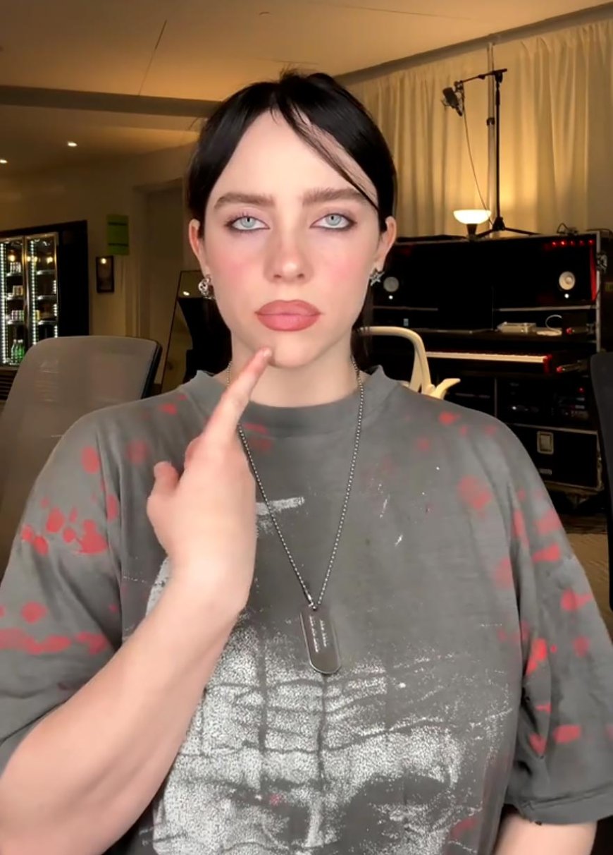 Billie Eilish’s Surpsingly Simple Concert Glam Routine Is Going Viral