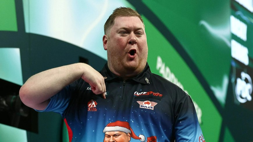 Darts’ fastest player wins one of greatest games EVER as another seed sent crashing