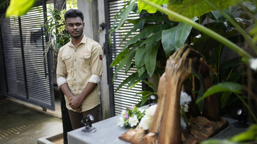 20 years after the Indian Ocean tsunami, a boy found in the mud embraces being known as 'Baby 81'