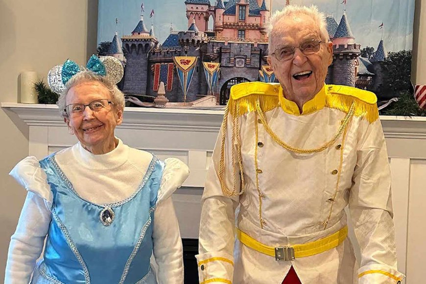 Couple Celebrate 82nd Wedding Anniversary Dressed as Cinderella and Prince Charming (Exclusive)