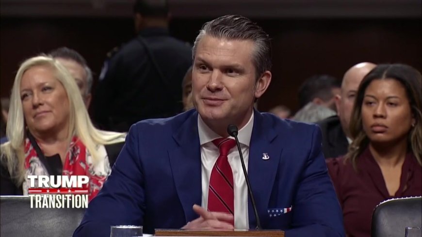 Senators grill Trump’s choice for Pentagon chief, former Fox News host Pete Hegseth