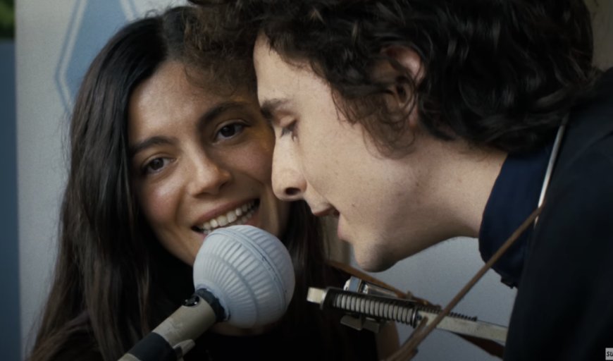 Compare the “It Ain’t Me Babe” Scene from A Complete Unknown to the Real Bob Dylan & Joan Baez Performance at the Newport Folk Festival