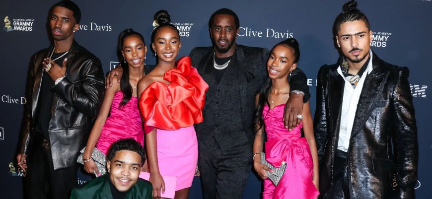 Diddy's Twins Seen On Luxury Shopping Spree As Father Remains In Jail Ahead Of Sex Crimes Trial