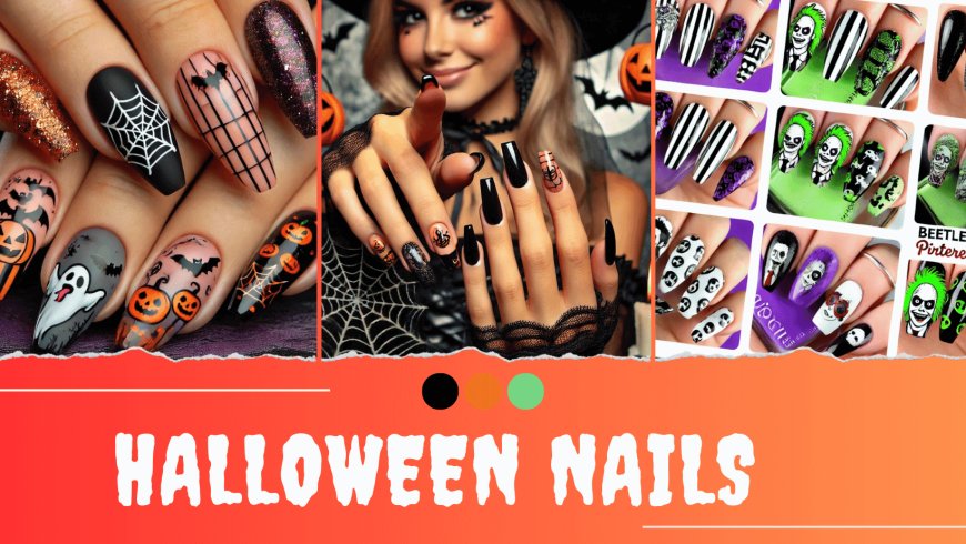 Halloween Nail Inspiration: DIY Spooky Nails At Home