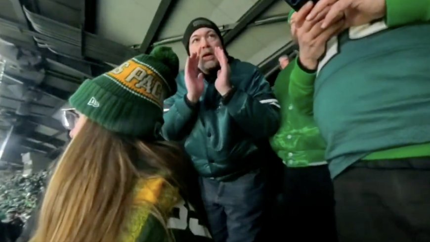 Eagles fan who berated female Packers fan speaks out after losing job; fans celebrate his firing