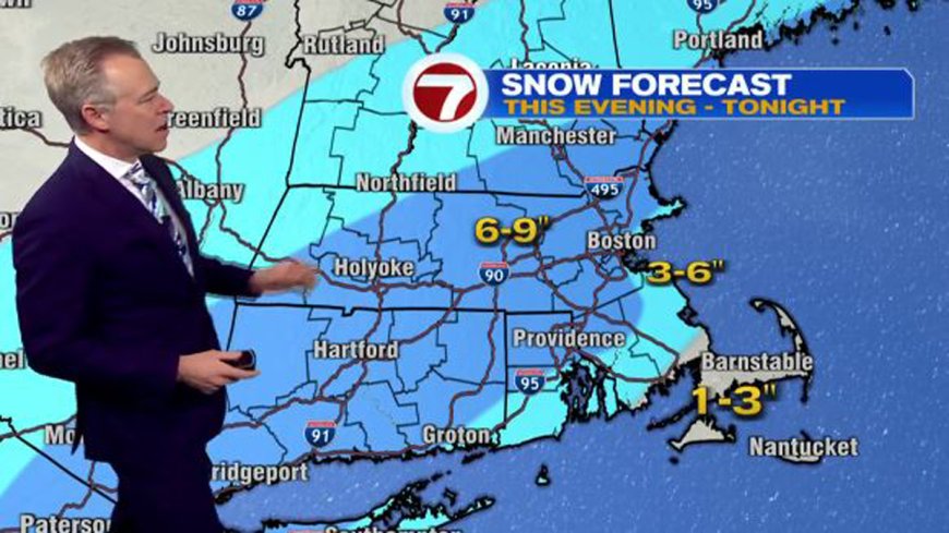 Snowstorm overnight expected to bring up to 9 inches of snow