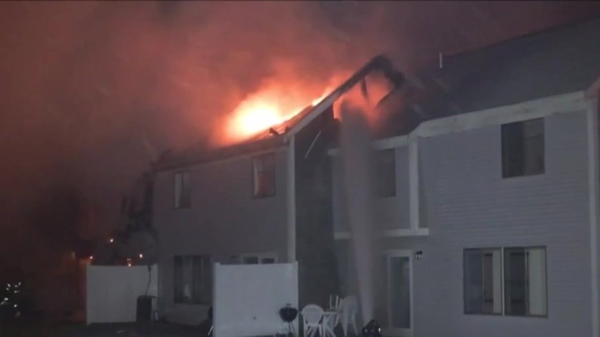 Large fire at Brewster condo complex