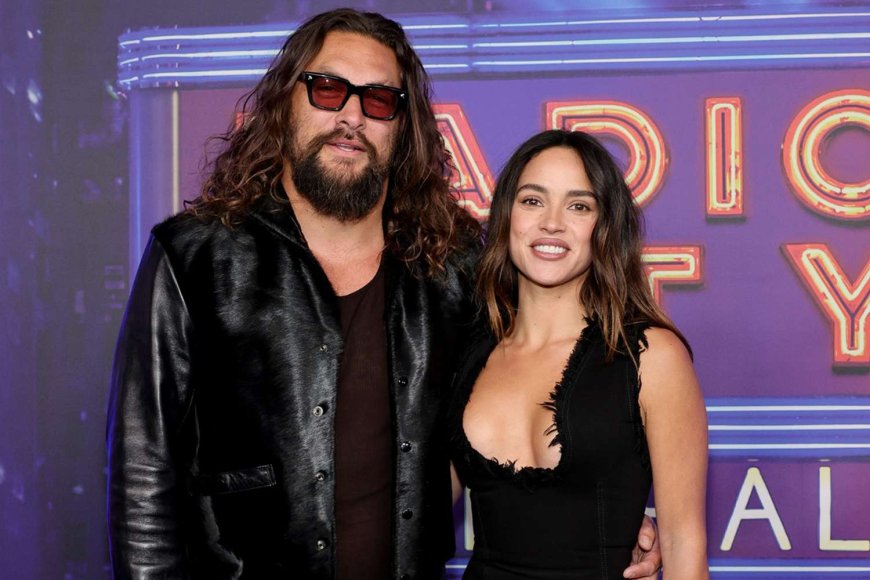Jason Momoa and Adria Arjona Make Red Carpet Debut as Couple at “SNL50: The Homecoming Concert”