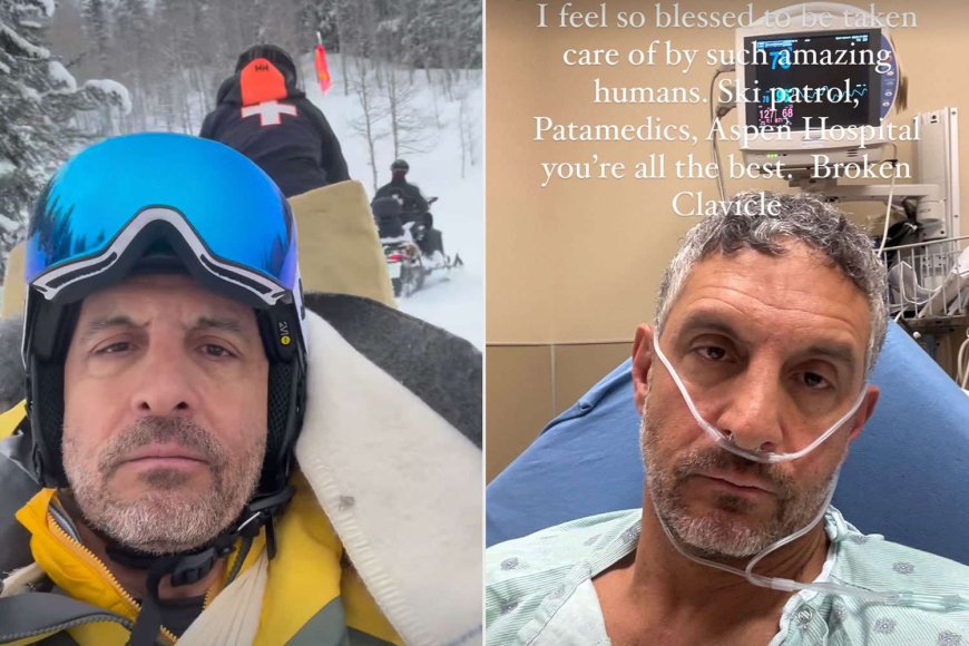 “RHOBH” Star Mauricio Umansky Breaks His Clavicle While Skiing in Aspen: ‘Let’s Get This Surgery Done’