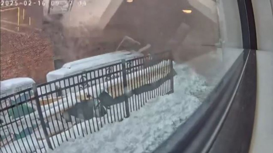 WATCH: Shocking video shows Brookline building collapse