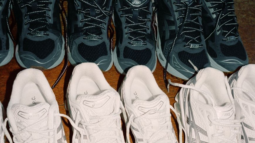 Asics and A.P.C. Teamed Up on the Spring’s Crispest Tennis Shoes
