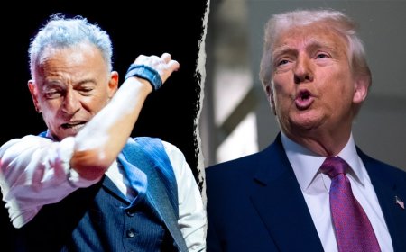 Bruce Springsteen releases EP featuring anti-Trump rants from UK concert