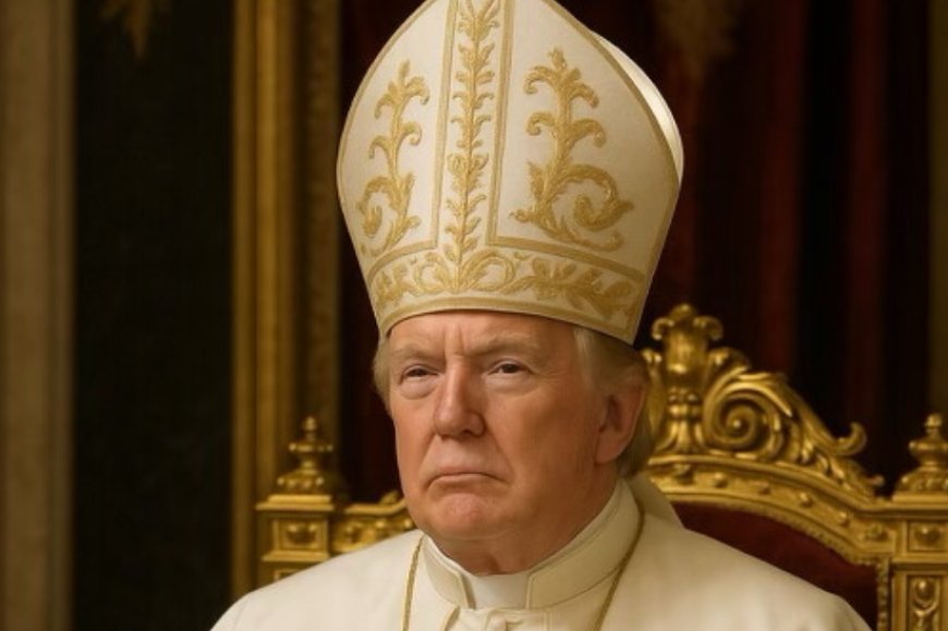 Trump Posts AI-Generated Image of Himself Dressed as the Pope
