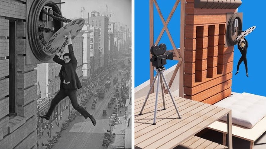 How Charlie Chaplin, Buster Keaton & Harold Lloyd Pulled Off Their Spectacular Stunts During Silent Film’s Golden Age