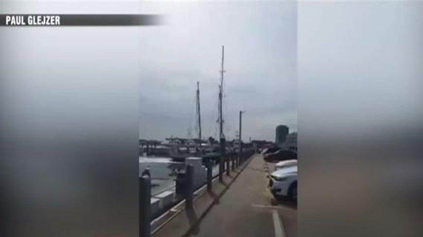 JUST ONE STATION: Video shows boat slam into dock in Charlestown