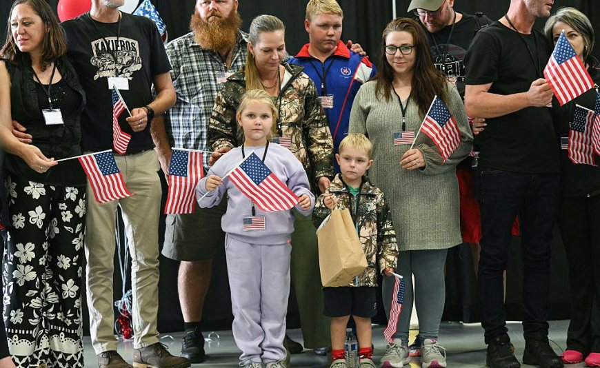 Trump Welcomes Planeload of White South Africans, While Shutting Out Other Refugees