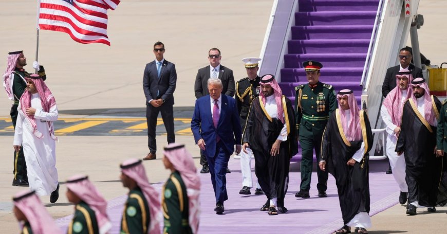 From Fighter Jet Escorts to the Gifting of Oil, the Most Memorable Photos of Trump’s Middle East Tour