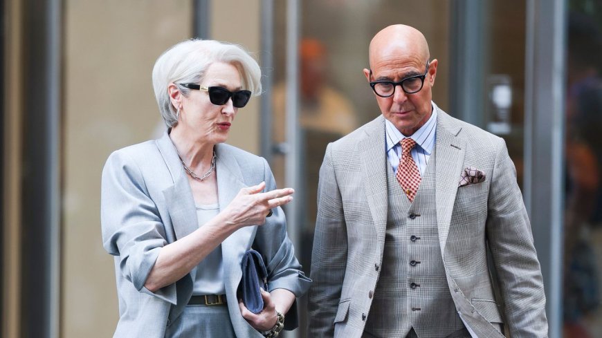 Stanley Tucci Is Back as Nigel in 'The Devil Wears Prada 2'—And He Brought His Power Suits With Him